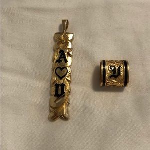 14k gold Hawaiian jewelry from an ex.